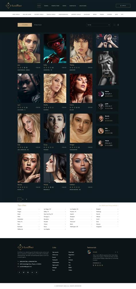 Best WordPress Escort Theme .